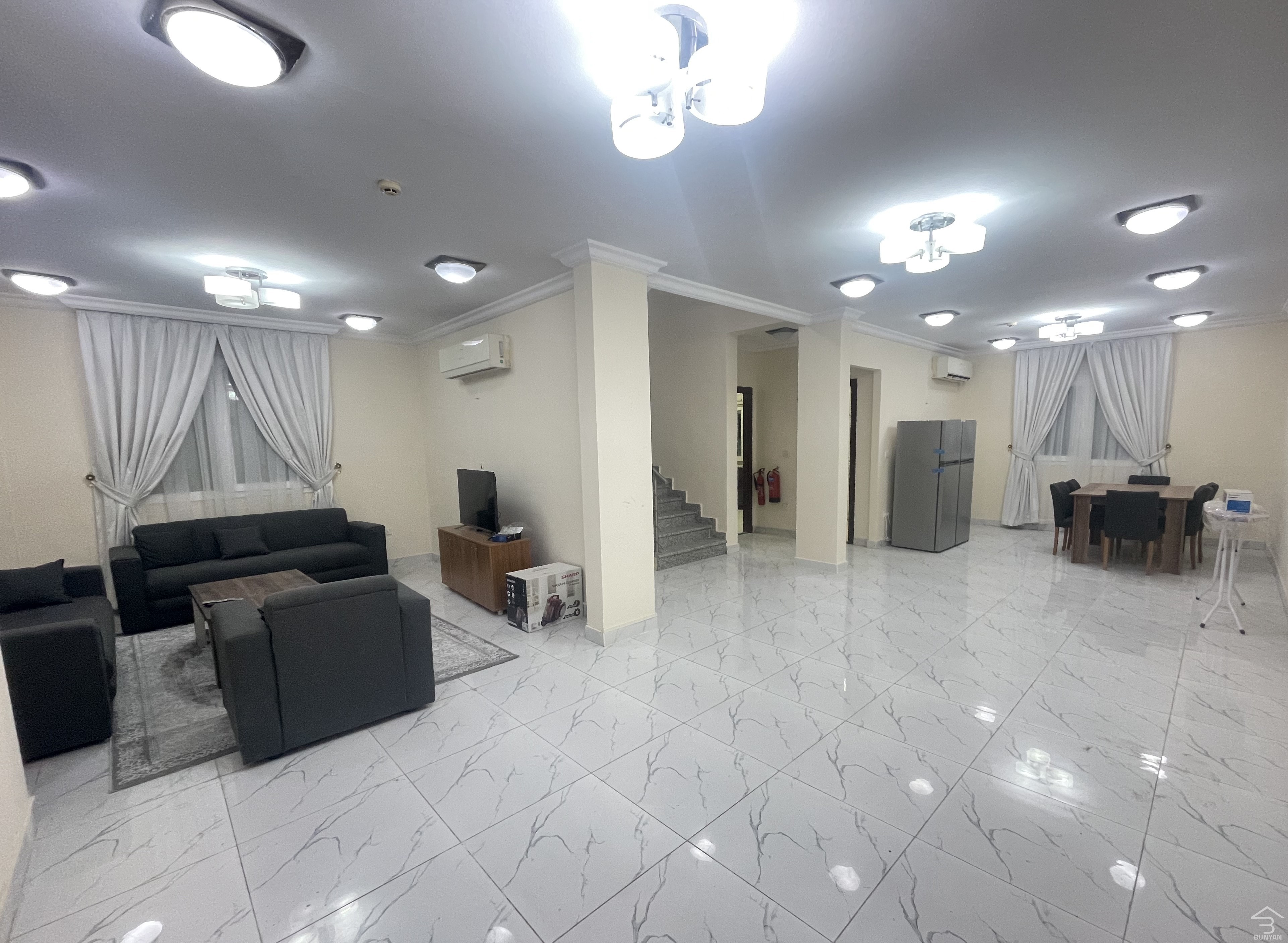 ABU HAMOUR ( BRAND NEW FURNITUFULLY FURNISHED SPACIOUS 4 BHK LUXURY COMPOUND VILLA FOR RENT @RE )